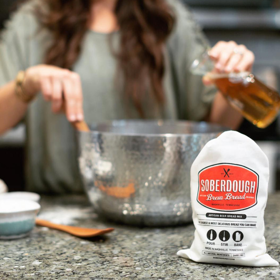 Cinnamon Swirl Soberdough Brew Bread