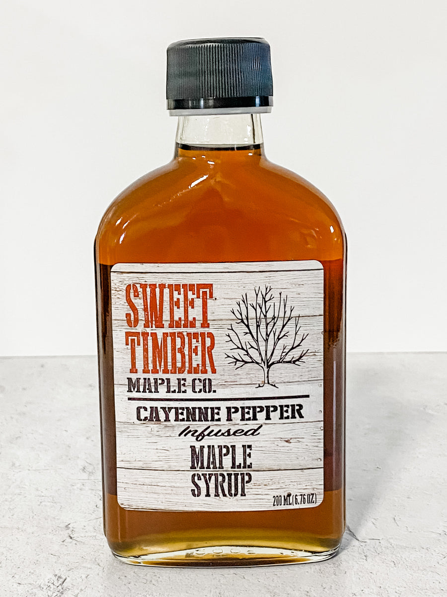 Cayenne Pepper Infused Maple Syrup