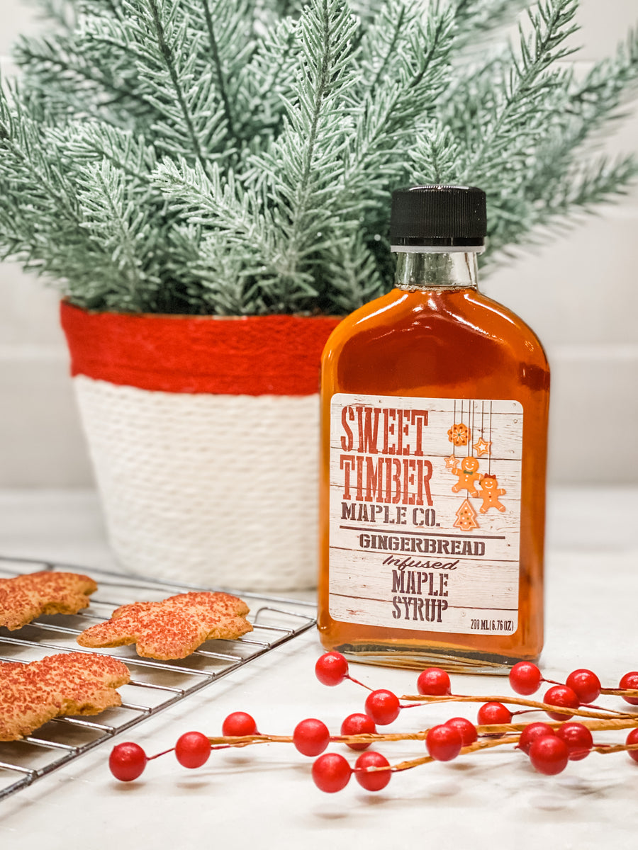 Gingerbread Infused Maple Syrup